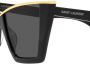 Saint Laurent Eyewear SL 570 zonnebril met cat-eye montuur Zwart - Thumbnail 3