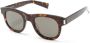 Saint Laurent Eyewear SL 571 zonnebril met rond montuur Bruin - Thumbnail 2