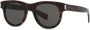 Saint Laurent Eyewear SL 571 zonnebril met rond montuur Groen - Thumbnail 2