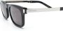 Saint Laurent Eyewear SL 581 zonnebril met vierkant montuur Zwart - Thumbnail 3
