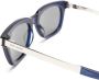 Saint Laurent Eyewear SL 582 zonnebril met vierkant montuur Blauw - Thumbnail 3