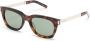 Saint Laurent Eyewear SL 582 zonnebril met vierkant montuur Bruin - Thumbnail 2