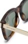 Saint Laurent Eyewear SL 582 zonnebril met vierkant montuur Bruin - Thumbnail 3