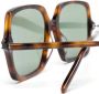 Saint Laurent Eyewear SL 591 zonnebril met vierkant montuur Bruin - Thumbnail 3