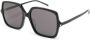 Saint Laurent Eyewear SL 591 zonnebril met vierkant montuur Zwart - Thumbnail 2