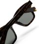 Saint Laurent Eyewear SL 592 zonnebril met vierkant montuur Bruin - Thumbnail 3