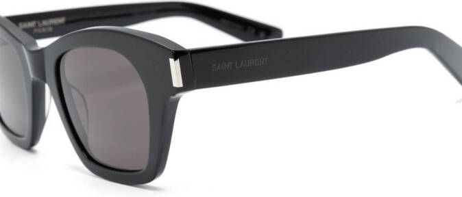 Saint Laurent Eyewear SL 592 zonnebril met vierkant montuur Zwart