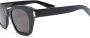 Saint Laurent Eyewear SL 592 zonnebril met vierkant montuur Zwart - Thumbnail 3