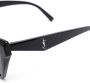 Saint Laurent Eyewear SL M103 zonnebril met kattenoog montuur Zwart - Thumbnail 3