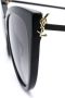 Saint Laurent Eyewear SL M48SA zonnebril met kattenoog montuur Zwart - Thumbnail 3
