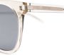 Saint Laurent Eyewear SL28 zonnebril met vierkant montuur Wit - Thumbnail 3