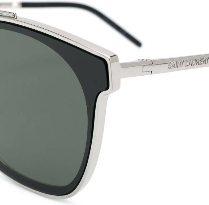 Saint Laurent Eyewear SL28 zonnebril Zilver