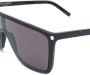 Saint Laurent Eyewear SL364 zonnebril met navigator montuur Zwart - Thumbnail 3