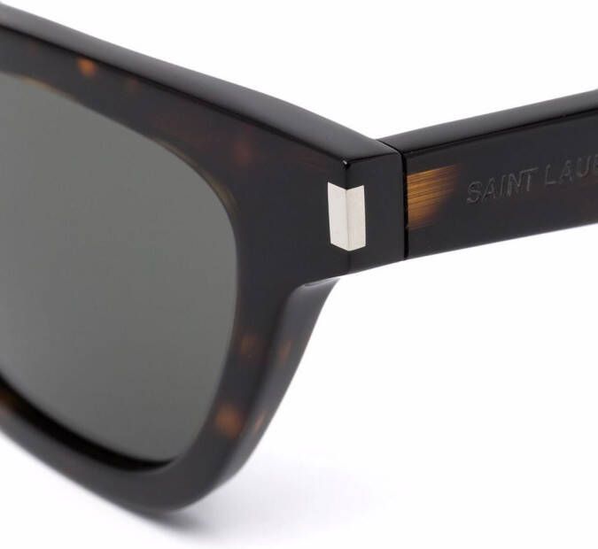 Saint Laurent Eyewear SL462 zonnebril met getinte glazen Beige