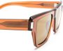 Saint Laurent Eyewear SL469 zonnebril met vierkant montuur Bruin - Thumbnail 3