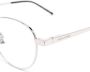 Saint Laurent Eyewear SL532 bril met rond montuur Grijs - Thumbnail 3
