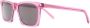 Saint Laurent Eyewear SL559 zonnebril met vierkant montuur Roze - Thumbnail 2