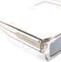 Saint Laurent Eyewear SL572 zonnebril met vierkant montuur Grijs - Thumbnail 3