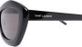 Saint Laurent Eyewear SL68 zonnebril met kattenoog montuur Zwart - Thumbnail 3