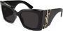 Saint Laurent Eyewear SLP zonnebril met oversized montuur Zwart - Thumbnail 2