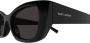 Saint Laurent Eyewear SLP zonnebril met rechthoekig montuur Zwart - Thumbnail 3