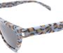 Saint Laurent Eyewear Sulpice zonnebril met marmerprint Blauw - Thumbnail 3