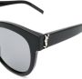 Saint Laurent Eyewear YSL Mono zonnebril Zwart - Thumbnail 3