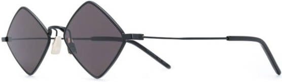 Saint Laurent Eyewear Lisa zonnebril met diamanten montuur Zwart