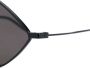 Saint Laurent Eyewear Lisa zonnebril met dia ten montuur Zwart - Thumbnail 3