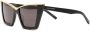 Saint Laurent Eyewear Zonnebril met cat-eye montuur Zwart - Thumbnail 2