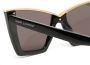 Saint Laurent Eyewear Zonnebril met cat-eye montuur Zwart - Thumbnail 3