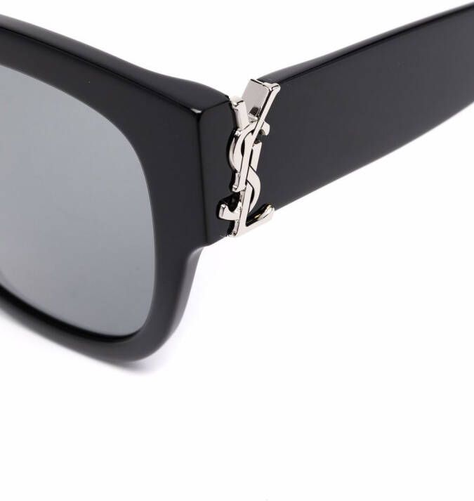 Saint Laurent Eyewear Zonnebril met cat-eye montuur Zwart