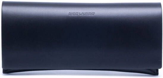 Saint Laurent Eyewear Zonnebril met cat-eye montuur Zwart