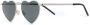 Saint Laurent Eyewear Zonnebril met hartvormig montuur Zilver - Thumbnail 2