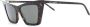 Saint Laurent Eyewear Zonnebril met kattenoog montuur Bruin - Thumbnail 2
