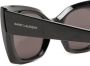 Saint Laurent Eyewear Zonnebril met kattenoog montuur Zwart - Thumbnail 3