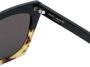 Saint Laurent Eyewear Zonnebril met kattenoog montuur Zwart - Thumbnail 2