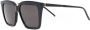 Saint Laurent Eyewear Zonnebril met logoplakkaat Zwart - Thumbnail 2