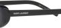 Saint Laurent Eyewear Zonnebril met ovaal montuur Zwart - Thumbnail 3