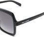 Saint Laurent Eyewear Zonnebril met oversized montuur Zwart - Thumbnail 3