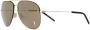 Saint Laurent Eyewear Zonnebril met piloten montuur Zwart - Thumbnail 2