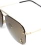 Saint Laurent Eyewear Zonnebril met piloten montuur Zwart - Thumbnail 3