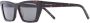 Saint Laurent Eyewear Zonnebril met rechthoekig montuur Bruin - Thumbnail 2