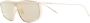 Saint Laurent Eyewear Zonnebril met rechthoekig montuur Goud - Thumbnail 2