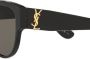 Saint Laurent Eyewear Zonnebril met rond montuur Zwart - Thumbnail 3