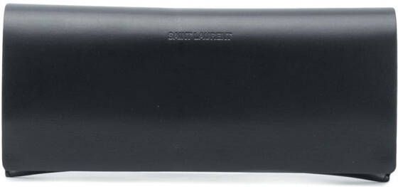 Saint Laurent Eyewear Zonnebril met rond montuur Zwart