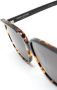 Saint Laurent Eyewear Zonnebril met schildpadschild design Bruin - Thumbnail 3