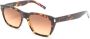 Saint Laurent Eyewear Zonnebril met schildpadschild design Bruin - Thumbnail 2