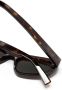 Saint Laurent Eyewear Zonnebril met schildpadschild-design Bruin - Thumbnail 2