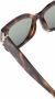 Saint Laurent Eyewear Zonnebril met schildpadschild design Bruin - Thumbnail 3